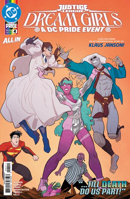 Justice League: Dream Girls - A DC Pride Event #4 - Brandt, Stein Main Cover (Closed)