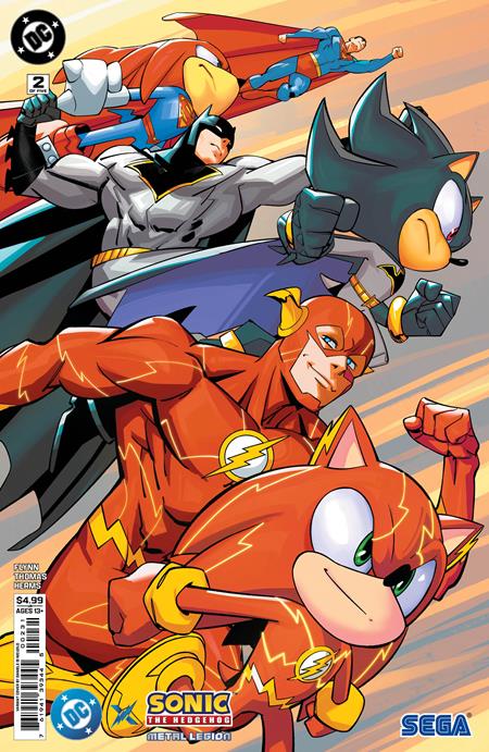 DC x Sonic the Hedgehog: The Metal Legion #2 - Daniele Di Nicuolo Variant (Closed)