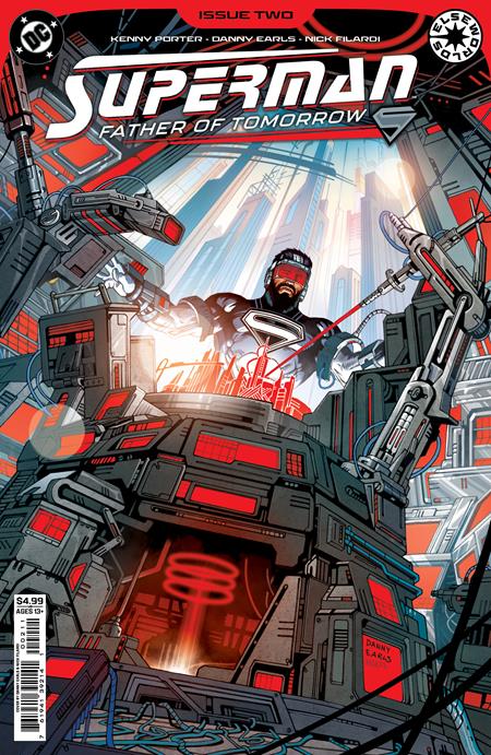 Superman: Father of Tomorrow #2 - Danny Earls Main Cover (Closed)