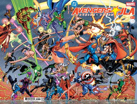 Avengers / JLA #2 - Facsimile 2026 - George Perez Foil Variant (Closed)