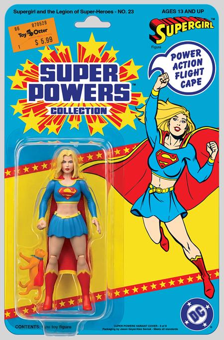 Supergirl & the Legion of Super Heroes #23 - Facsimile 2026 - Geyer, Saviuk Super Powers Variant (Closed)