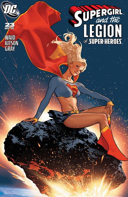 Supergirl & the Legion of Super Heroes #23 - Facsimile 2026 - Adam Hughes Foil Variant (Released)