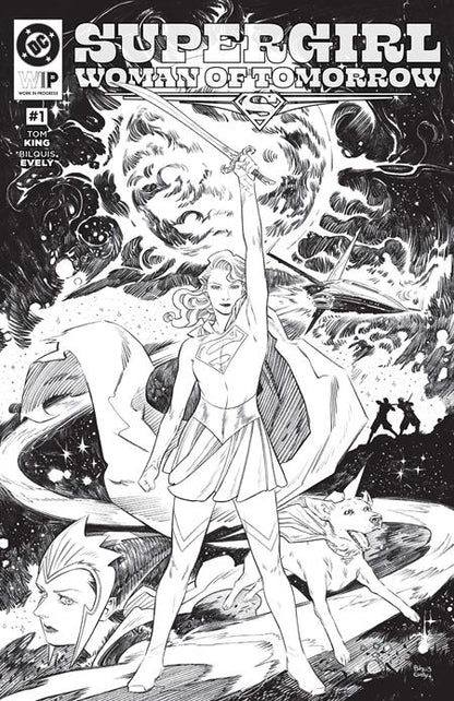 DC W.I.P. - Supergirl: Woman of Tomorrow #1 - Bilquis Evely Main Cover (Closed)