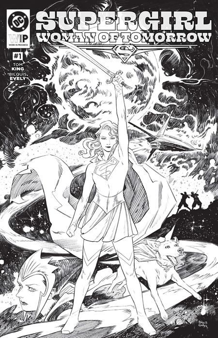 DC W.I.P. - Supergirl: Woman of Tomorrow #1 - Bilquis Evely Main Cover (Closed)