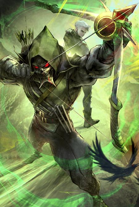 Absolute Green Arrow #1 - Ivan Tao 2nd Printing Variant (Closed)