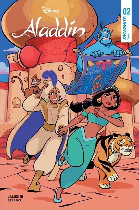 Aladdin #2 - Disney - Natacha Bustos Variant (Pre-Sale) C27-P30