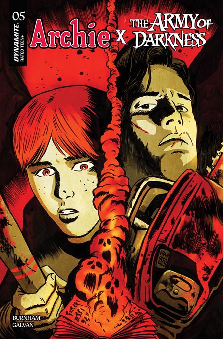 Archie x Army of Darkness #5 - Francesco Francavilla Main Cover (Closed)