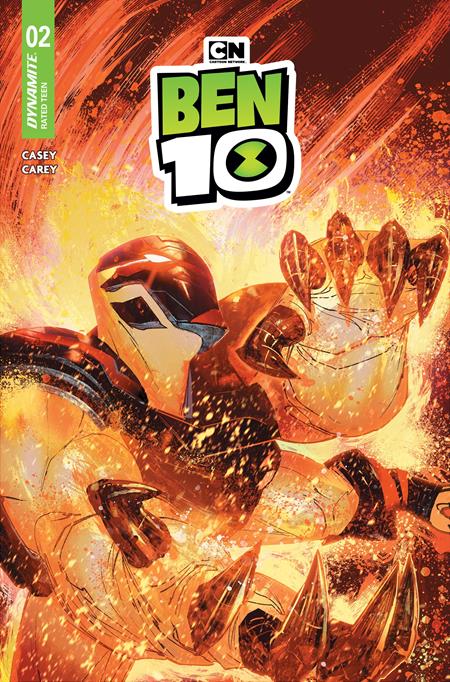 Ben 10 #2 - Robert Carey Main Cover (Closed)