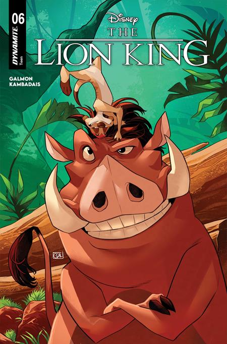 Lion King #6 - Disney - Edwin Galmon Main Cover (Pre-Sale) C28-P31