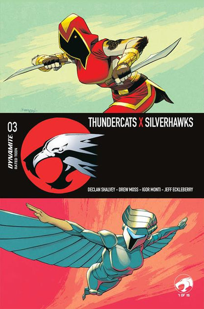 Thundercats x Silverhawks #3 - Declan Shalvey Main Cover (Closed)