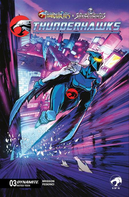 Thundercats x Silverhawks: Thunderhawks #3 - Ivan Tao Main Cover (Closed)