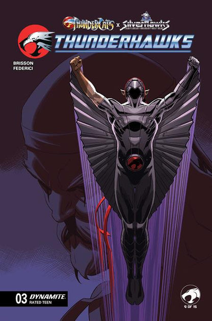 Thundercats x Silverhawks: Thunderhawks #3 - Marco Failla Variant (Released)