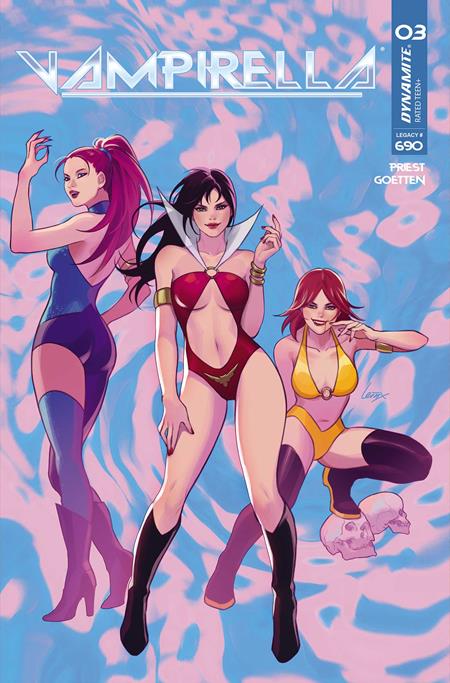 Vampirella #3 - Legacy #690 - Leirix Li Kpop Homage Variant (Closed)