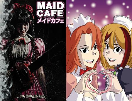 Maid Cafe #3 - Naomi Griffin Holofoil Flip Variant (Closed)