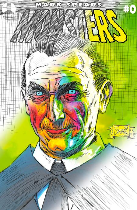 Monsters #0 "Deluxe Edition" - Mark Spears Dracula Sketch Variant (Closed)