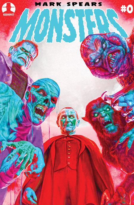 Monsters #0 "Deluxe Edition" - Mark Spears The Squad Variant (Closed)