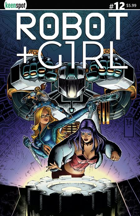 Robot + Girl #12 - Jeffrey Edwards Variant (Closed)