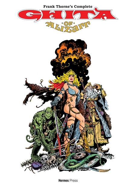 🔞 Frank Thorne's Complete Library: Ghita of Alizarr - Expanded Edition - Frank Thorne HC (Closed)
