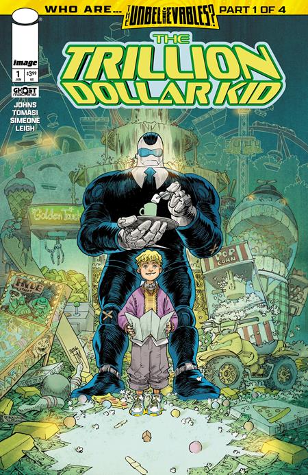 Trillion Dollar Kid #1 - Francis Manapul Main Cover (Closed)