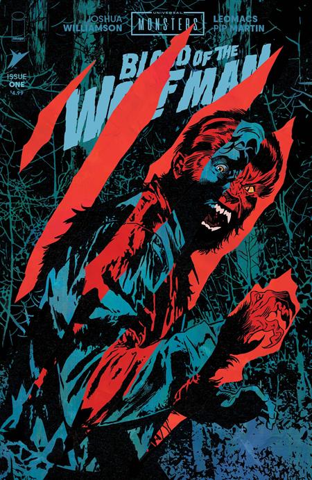 Blood of the Wolf Man #1 - Universal Monsters - Michael Walsh Die Cut Foil Variant (Closed)