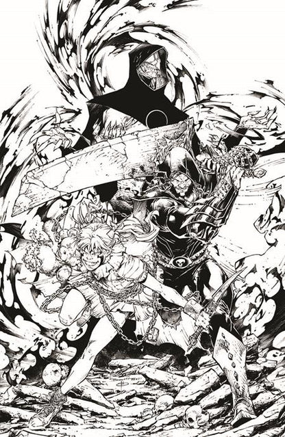 Curse of Sherlee Johnson #6 - Spawn Universe - Brett Booth B&W Virgin Variant (Released)