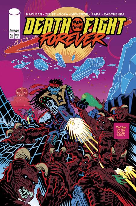 Death Fight Forever #5 - Andrew MacLean Main Cover (Closed)
