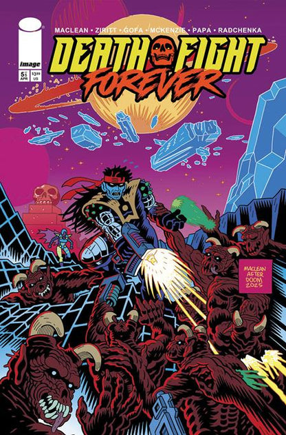 Death Fight Forever #5 - Andrew MacLean Main Cover (Closed)