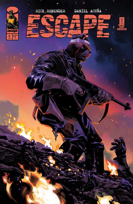 Escape #8 - Daniel Acuna Main Cover (Closed)