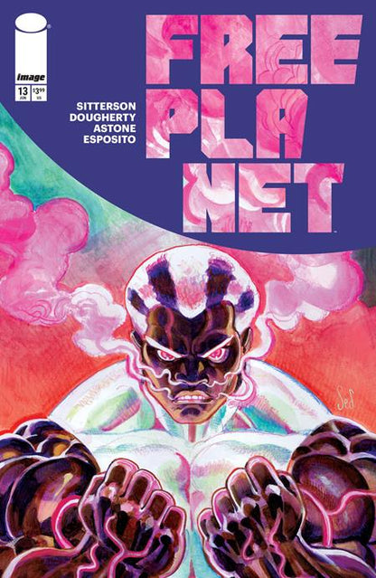 Free Planet #13 - Jed Dougherty Main Cover (Closed)