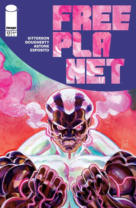 Free Planet #13 - Jed Dougherty Main Cover (Closed)
