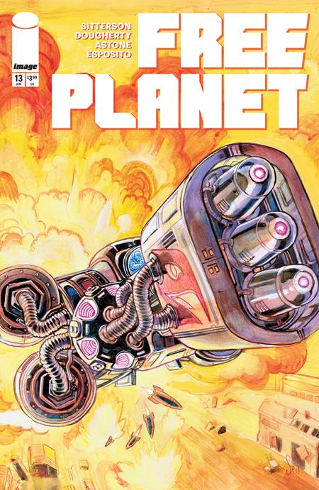 Free Planet #13 - Jed Dougherty Variant (Closed)