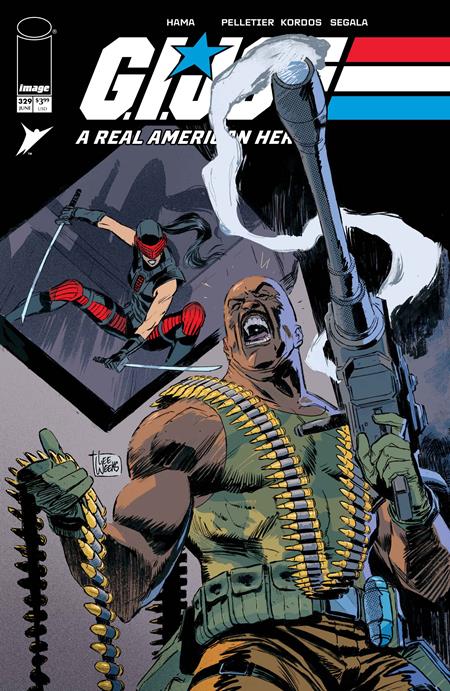 GI Joe: A Real American Hero #329 - Weeks, Stewart Main Cover (Closed)