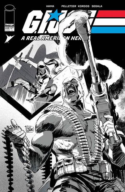 GI Joe: A Real American Hero #329 - Lee Weeks B&W Variant (Closed)