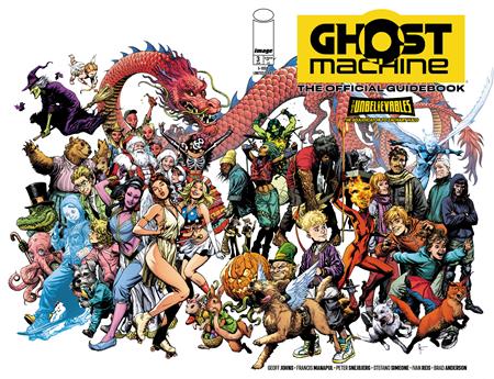 Ghost Machine: The Official Guidebook #3 - Frank, Anderson Wraparound Main Cover (Closed)