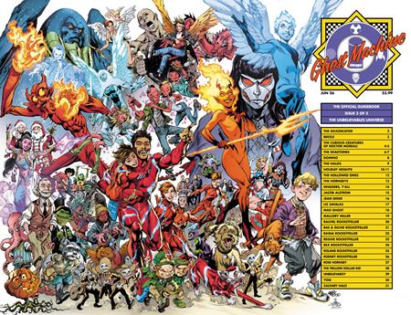 Ghost Machine: The Official Guidebook #3 - Reis, Miki, Anderson Wraparound Variant (Closed)