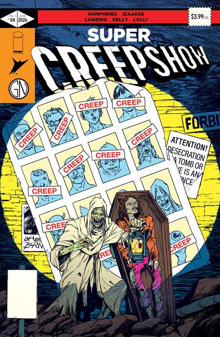 🔞 Super Creepshow #4 - Pye Parr XM #141 Homage Main Cover (Closed)