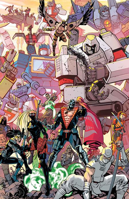 Transformers #33 - Energon Universe - Reilly, Lucas 3rd Anniversary Variant (Closed)