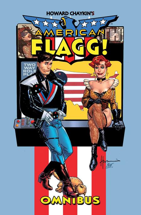 🔞 Howard Chaykins American Flagg Omnibus - Regular Edition - HC - 9781534333581 (Pre-Order) C34-P01