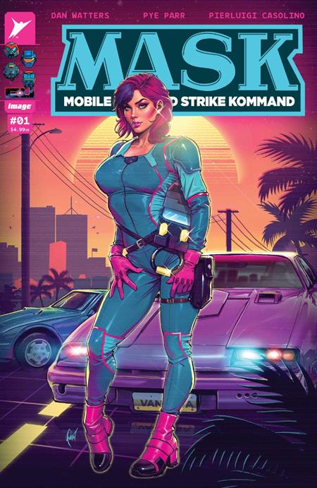 M.A.S.K. #1 - Mask - Energon Universe - Cedric Poulat Variant (Closed)