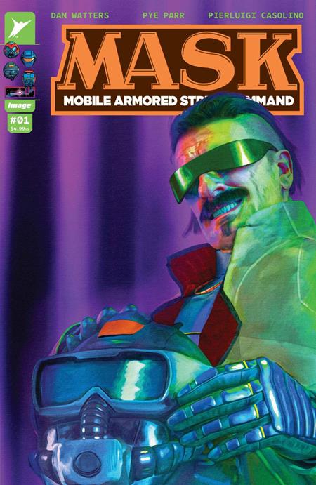 M.A.S.K. #1 - Mask - Energon Universe - Mark Spears Variant (Closed)