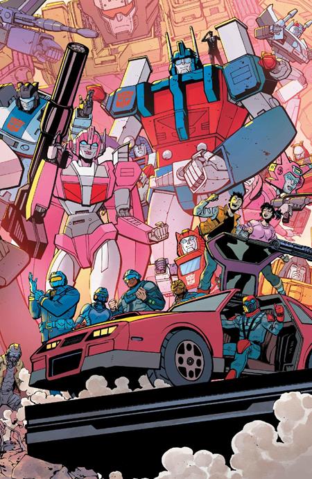 M.A.S.K. #1 - Mask - Energon Universe - Tom Reilly 3rd Anniversary Connecting Variant (Closed)