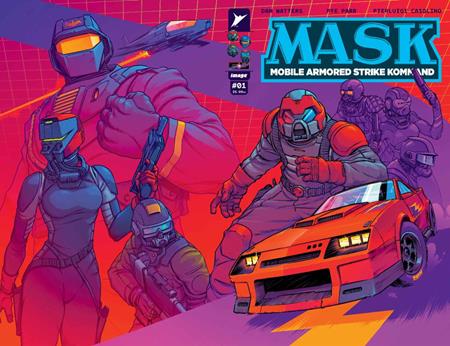 Mask #1 "Energon Universe" - M.A.S.K. - Pye Parr Foil Wraparound Variant (Closed)