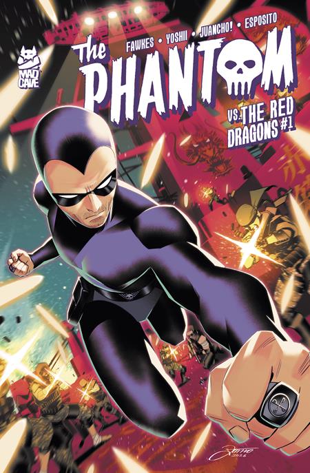 Phantom vs The Red Dragons #1 - Alessio Zonno Main Cover (Closed)