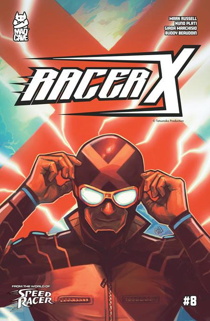 Racer X #8 - Speed Racer - Francesco Tomaselli Main Cover (Closed)