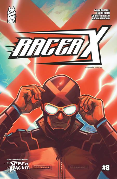 Racer X #8 - Speed Racer - Francesco Tomaselli Main Cover (Closed)