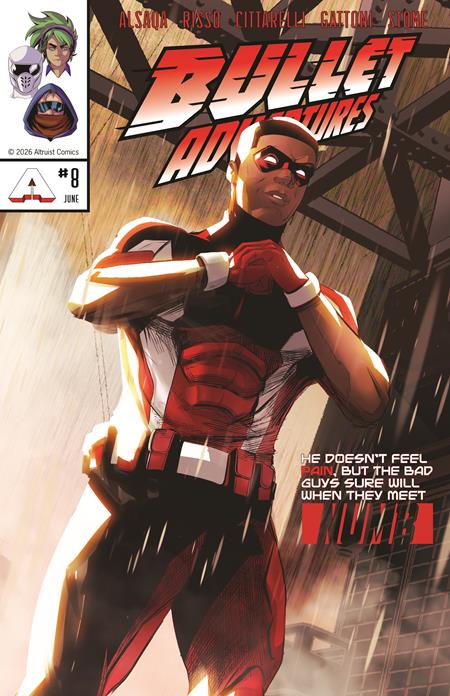Bullet Adventures #8 - Marcus Jimenez Main Cover (Closed)