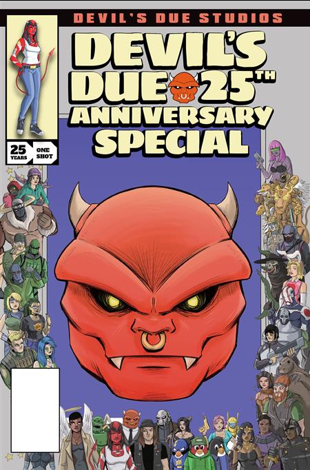 Devil's Due: 25th Anniversary Special #1 - Josh Blaylock Retro Homage Main Cover (Closed)