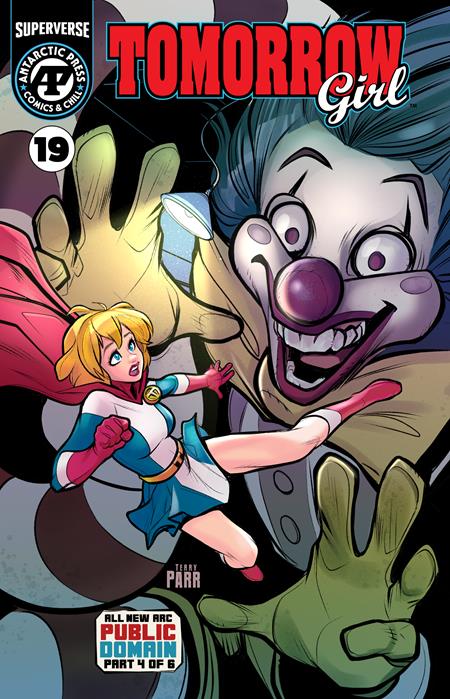Tomorrow Girl #19 - Terry Parr Main Cover (Closed)