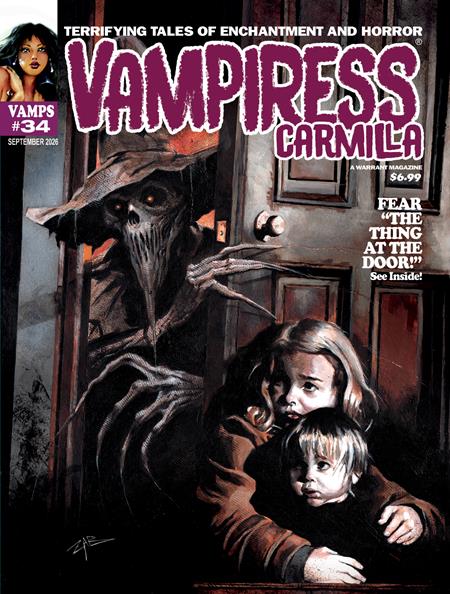 Vampiress Carmilla #34 - Santos Zaballos Main Cover (Closed)