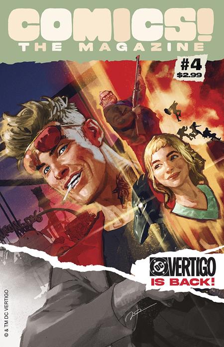 Comics: The Magazine #4 - TBA, Renzi Vertigo Variant (Closed)